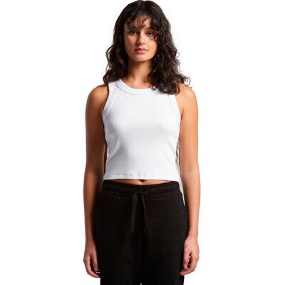 Wo's Organic Rib Crop Tank Thumbnail