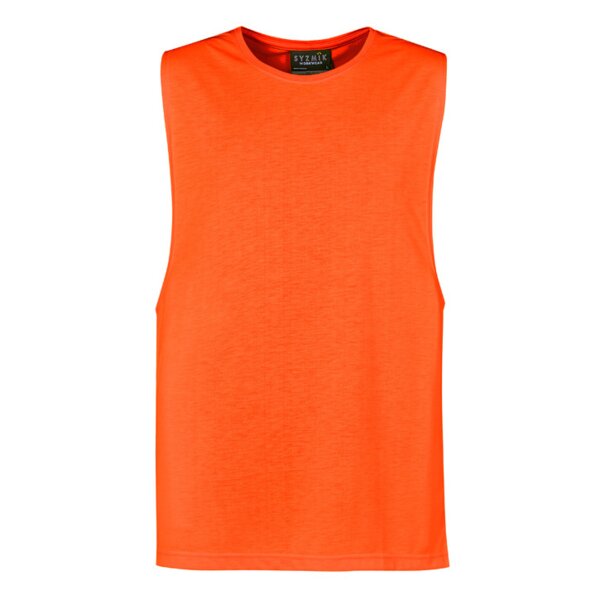 Mens Hi Vis Sleeveless Tee - UPF 50+ Thumbnail