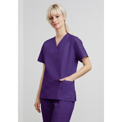 Biz Collection Ladies Classic Scrubs Top Thumbnail