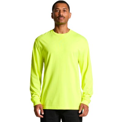 Mens Block Longsleeve (Hi-Vis) Thumbnail