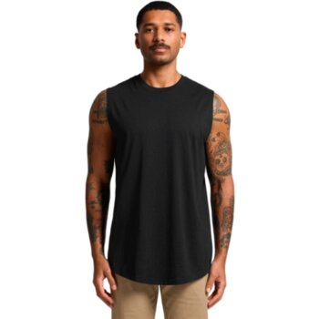 Mens AS Colour Staple Curve Tank  Thumbnail