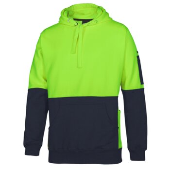 JBs Wear Hi Vis 330gsm Pull Over Hoodie Thumbnail