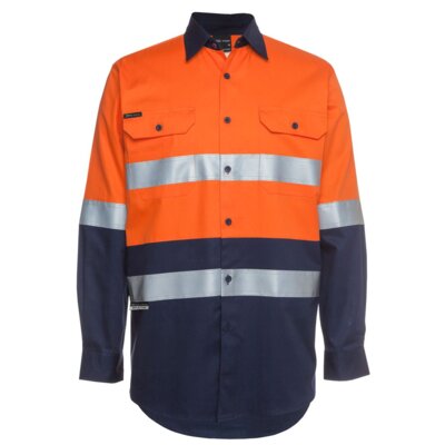 Hi Vis (D+N) L/S 190G SHIRT | Jb's Wer Thumbnail
