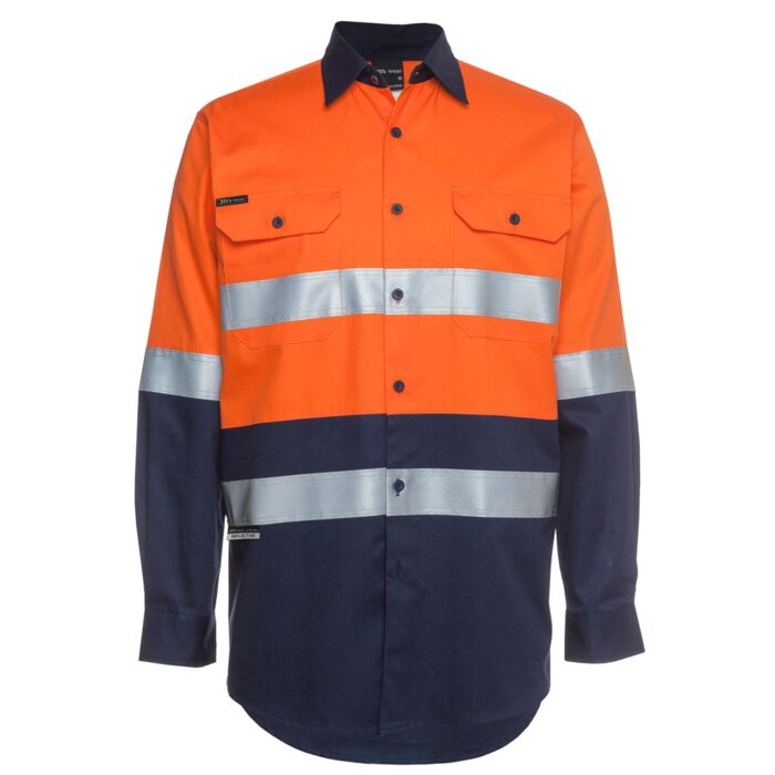 Hi Vis (D+N) L/S 190G SHIRT | Jb's Wer Thumbnail