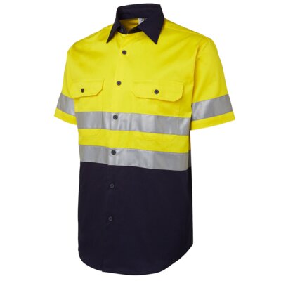 JB's Hi Vis (D+N) Short Sleeve 190G SHIRT Thumbnail
