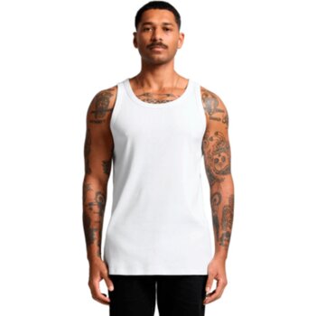Mens Organic Rib Singlet Thumbnail
