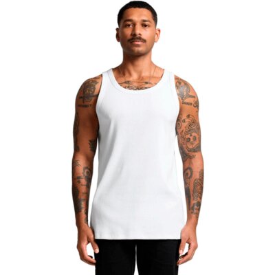 Mens Organic Rib Singlet Thumbnail