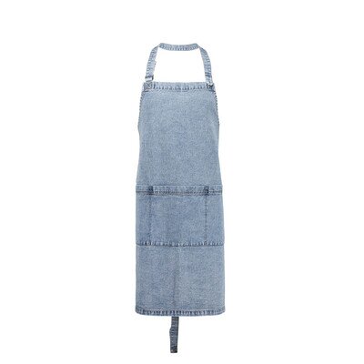 The Clout Cotton Denim Apron Thumbnail