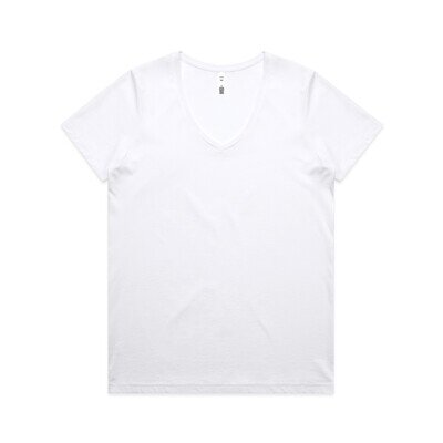 Wo's Maple V Neck Tee Thumbnail