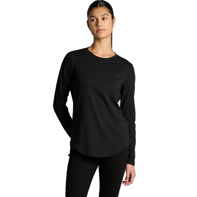 Womens Maple Curve Longsleeve  Thumbnail