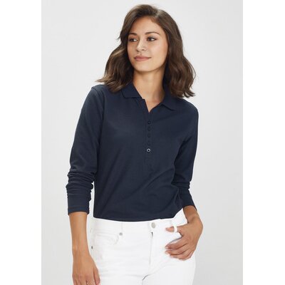 Womens Crew Long Sleeve Polo Thumbnail