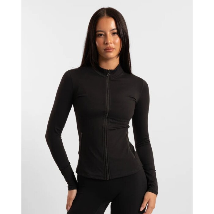 Contour Zip Jacket - Black Thumbnail