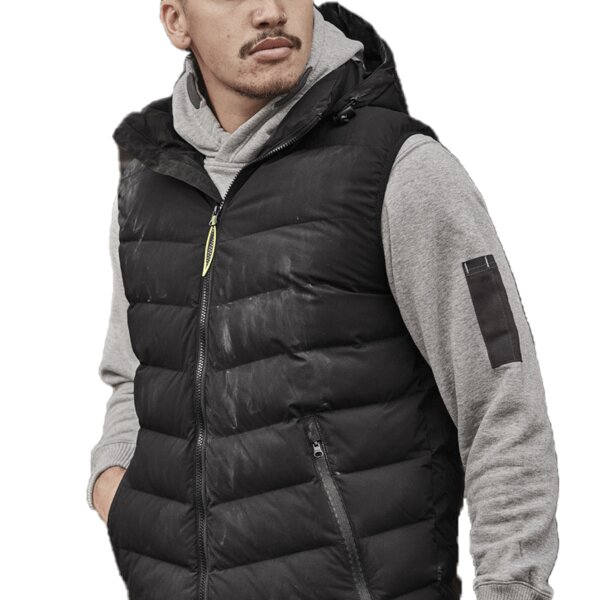 Syzmik Streetworx Hooded Puffer Vest Thumbnail
