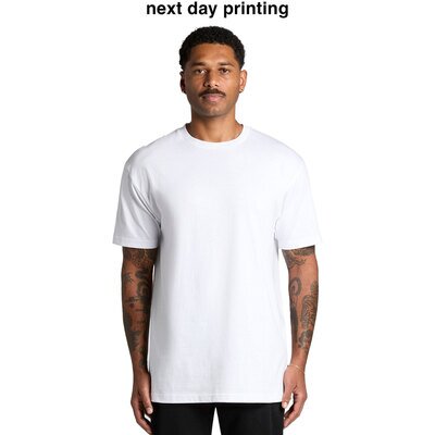 Block Tubular Tee - Printed Next Business Day - AS Colour Thumbnail