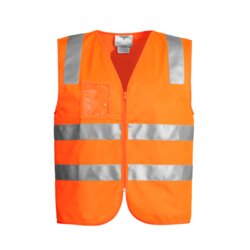 Unisex Hi Vis Zip Safety Vest | Syzmik Thumbnail