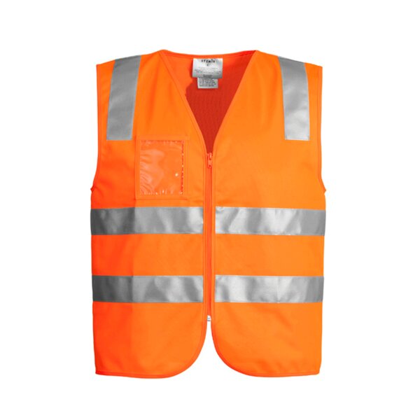 Unisex Hi Vis Zip Safety Vest | Syzmik Thumbnail