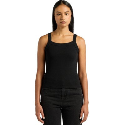 Womens Organic Collegiate Tank Thumbnail