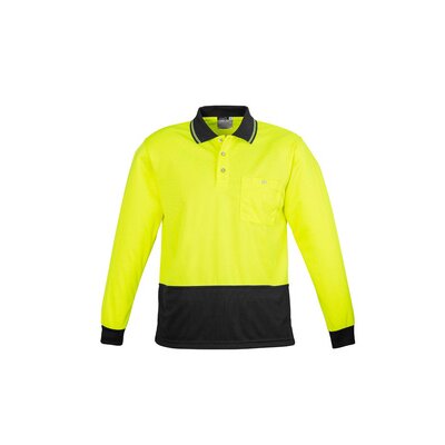Hi Vis Basic Spliced Polo Long Sleeve Thumbnail