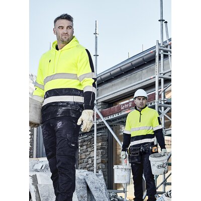 Syzmik Hi Vis Stretch Taped Hoodie    Thumbnail