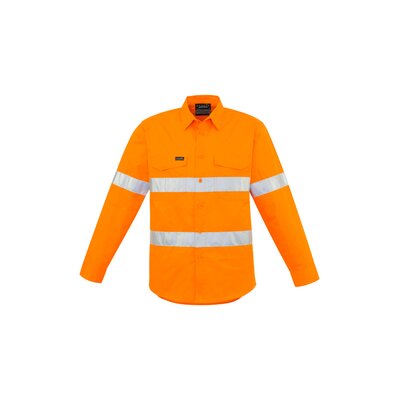 Syzmik Mens Hi Vis Hoop Taped Shirt Thumbnail